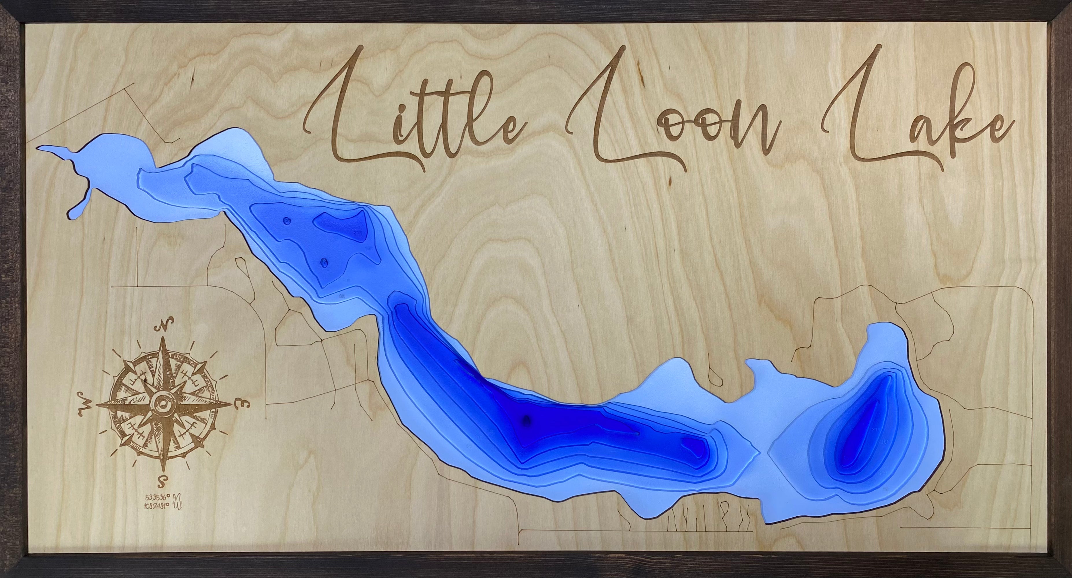 Little Loon Lake , Saskatchewan Northern maps