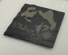 Load image into Gallery viewer, Makwa Lake , SK Slate Coasters
