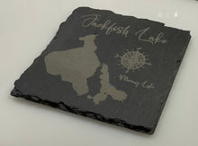 Load image into Gallery viewer, Jackfish Lake , SK Slate Coasters
