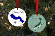 Meeting Lake  Ornament