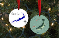 Ghost Lake Ornament