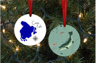 Canoe Lake Ornament