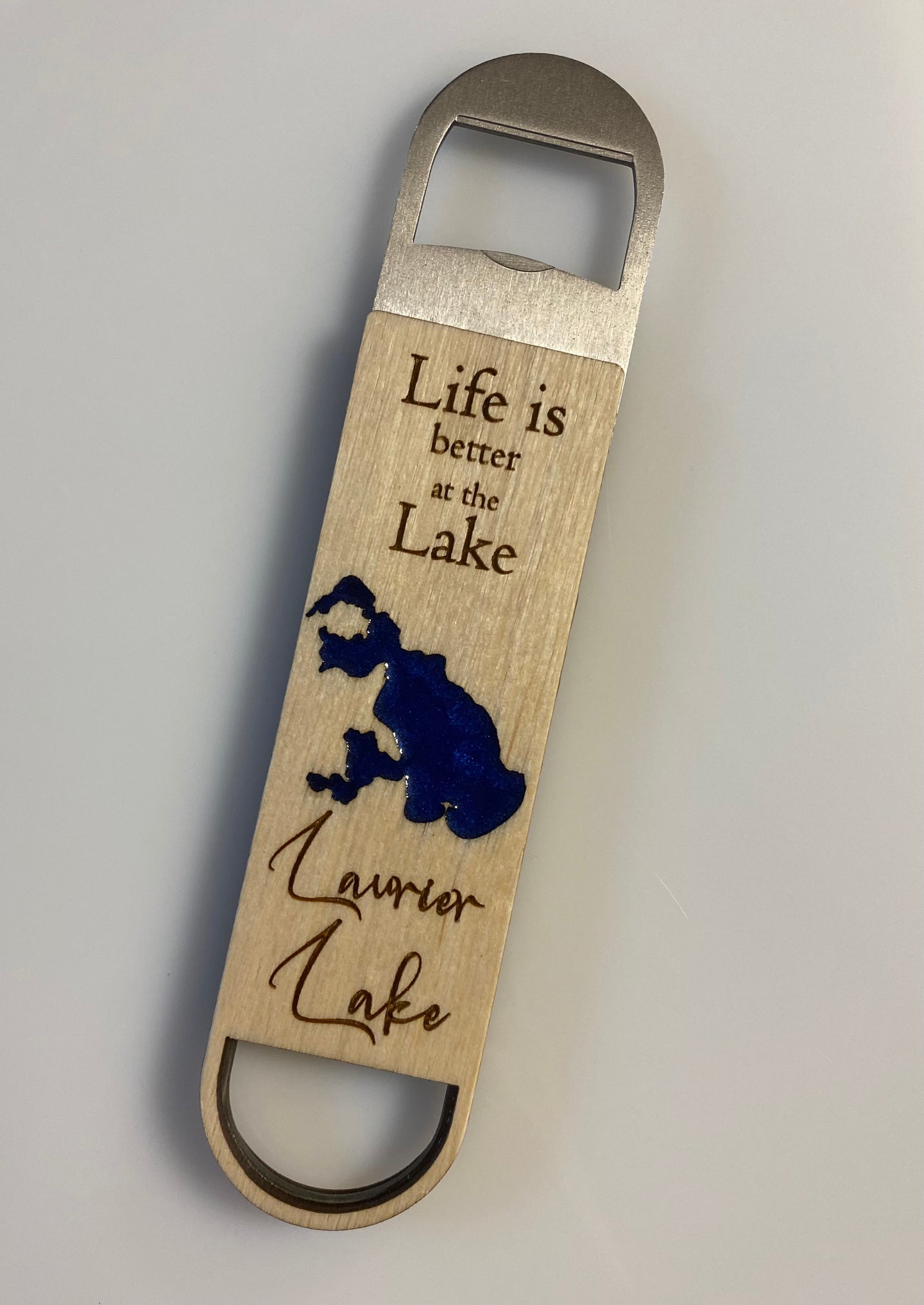 Laurier lake , AB Bottle opener