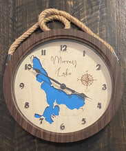 Load image into Gallery viewer, 12” Murray Lake ,SK wall clock
