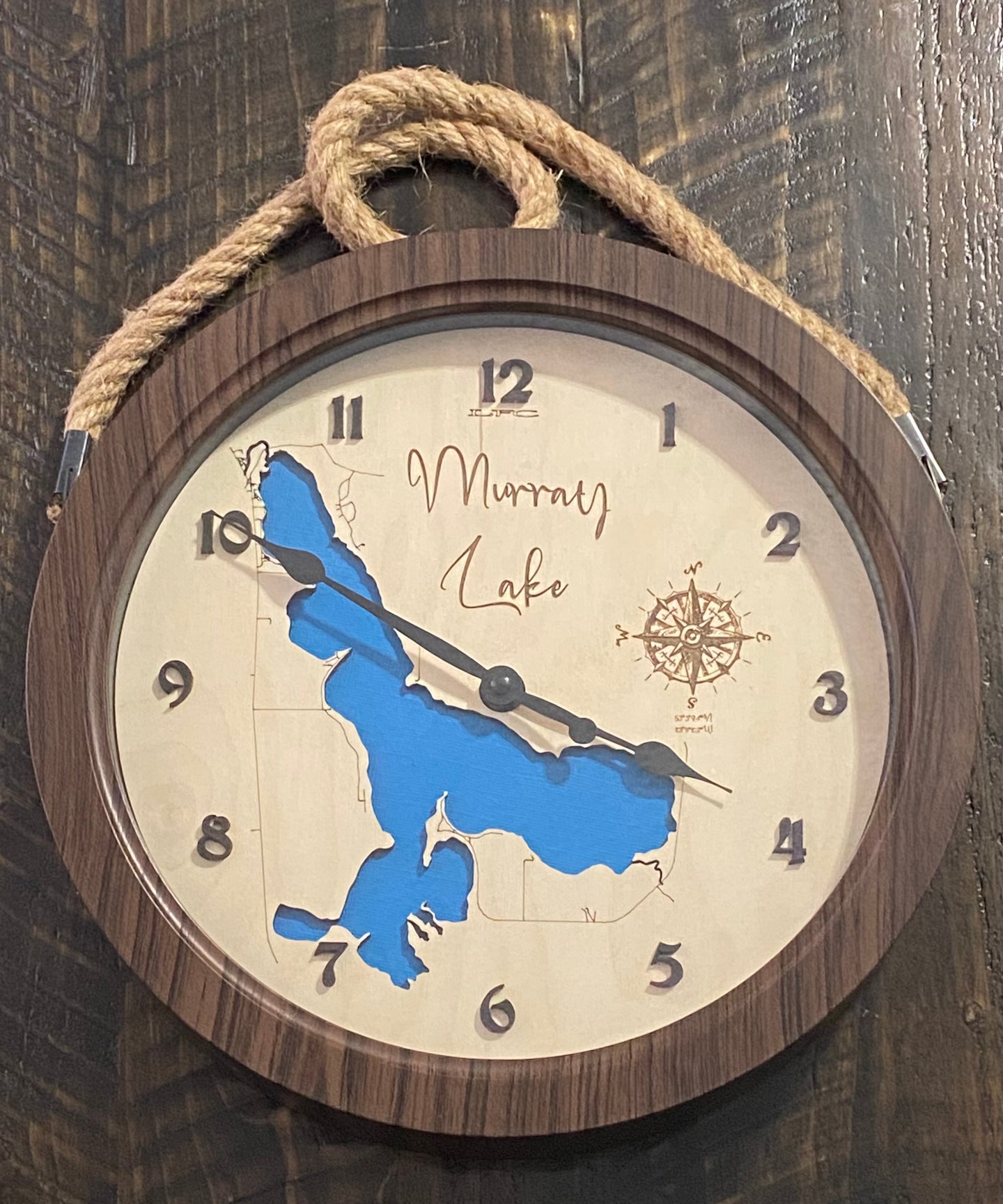 12” Murray Lake ,SK wall clock