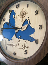 Load image into Gallery viewer, Waterhen lake , wall clock
