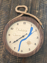 Load image into Gallery viewer, 12” Blackstrap Reservoir, SK  wall clock
