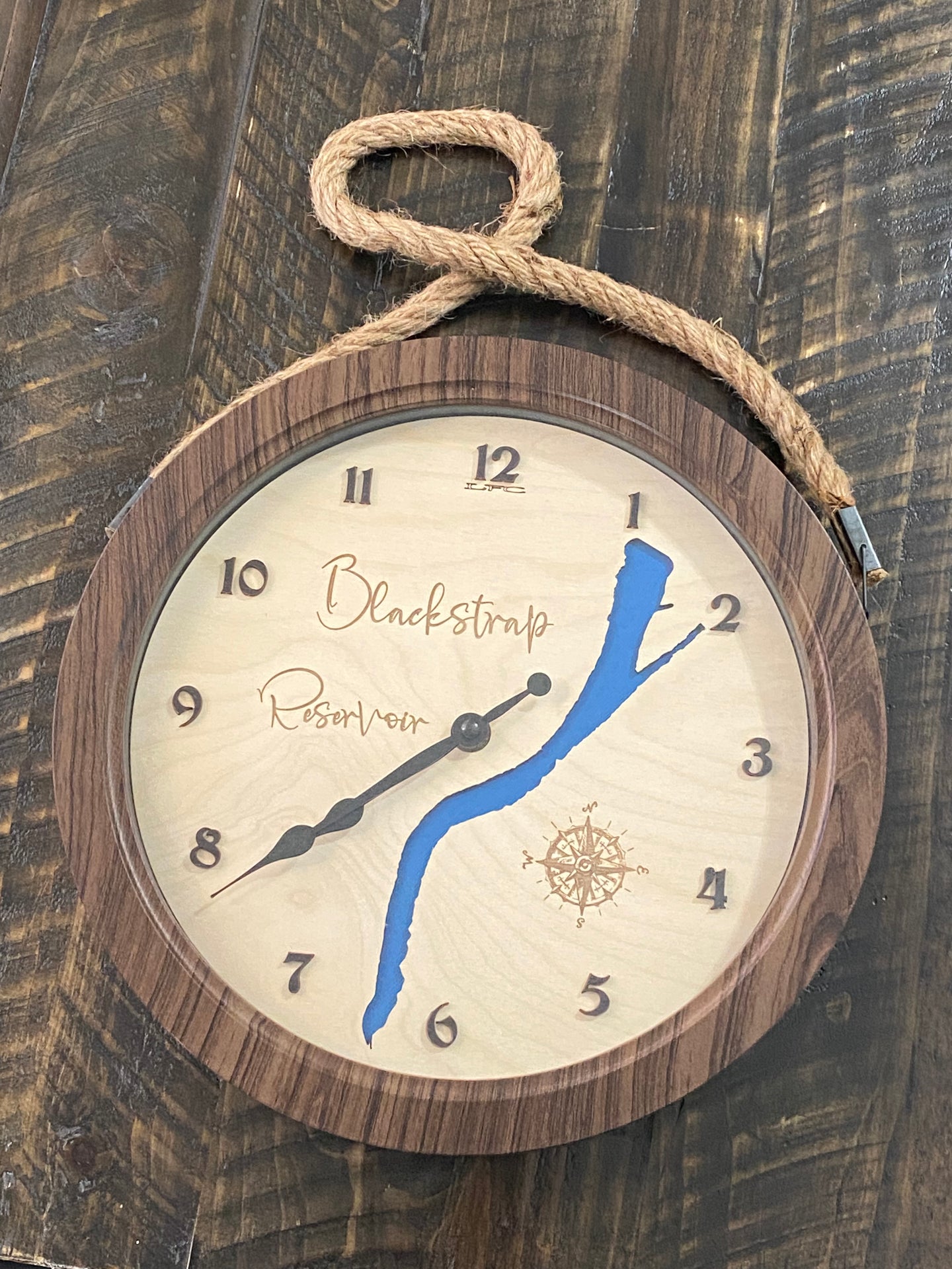 12” Blackstrap Reservoir, SK  wall clock