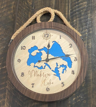 Load image into Gallery viewer, 12” Makwa Lake ,SK wall clock
