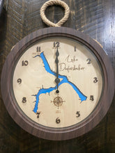 Load image into Gallery viewer, 12” Lake Diefenbaker , SK wall clock
