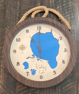 12” Keeley Lake , SK wall clock