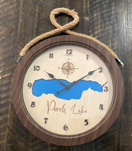 Load image into Gallery viewer, 12” Perch Lake , SK  wall clock
